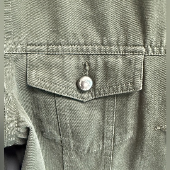 GEOFFREY BEENE Sport Women’s Hunter Green Long Sleeve Jacket - Size 4 - Picture 4 of 7